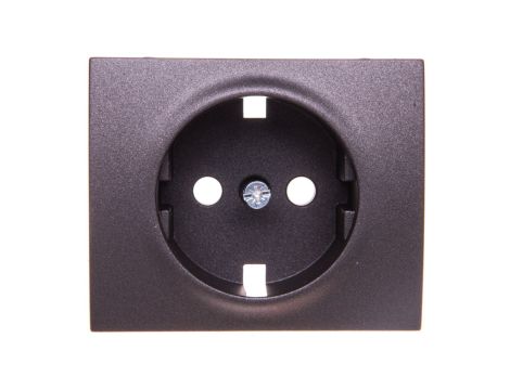 SISTENA LIFE Plakietka gniazda SCHUKO choco 771220