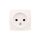 OTEO Gniazdo pojedyncze b/u 16A z przesłonami białe 086122