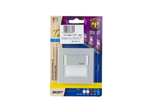 Oprawa przyschodowa TANGO stick LED Light 10 V DC 0,8 W IP 20 6500 K aluminium