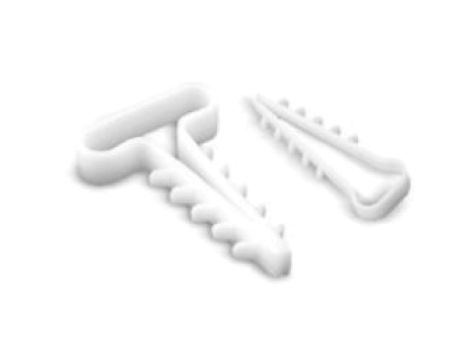 Uchwyt kablowy UWP wbijany bialy UWP-4 89136306 /100szt./