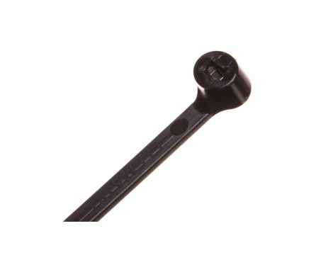 Opaska kablowa 200x3,5 czarna UV 2-LOCK zęby stalowe BMTN2035 /100szt./