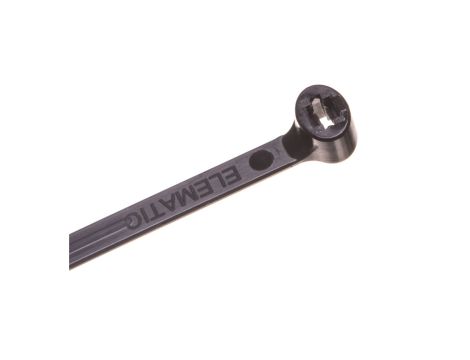 Opaska kablowa 250x4,5 czarna UV 2-LOCK zęby stalowe BMTN2548 /100szt./