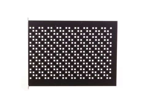 Półka 19 cali 1U głębokość 600mm regulacja +200mm 4-punktowa RAL9005 19-0052C