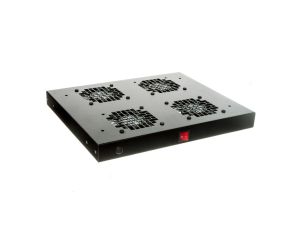 Panel wentylacyjny 4W z kabelem i termostatem RAL9005 19-0071C