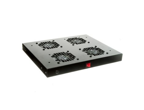 Panel wentylacyjny 4W z kabelem i termostatem RAL9005 19-0071C