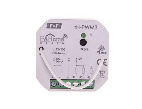 FiHome Radio Sterownik PWM trzykanałowy niskiego napięcia rH-PWM3