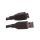 Kabel połączeniowy USB 3.0 Typ USB A/microUSB B, M/M czarny 1,8m AK-300116-018-S