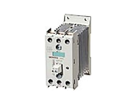 Stycznik półprzewodnikowy 10,5A 3P 4-30V DC kontrola 2 faz 3RF24 3RF2410-1AB45