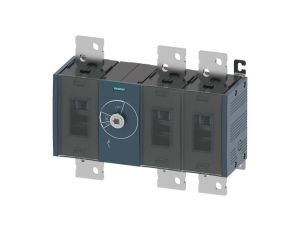 Rozłącznik izolacyjny 3P wlk5 1000A bez napędu obrotowego przyłącza płaskie śrubowe 3KD5030-0RE20-0