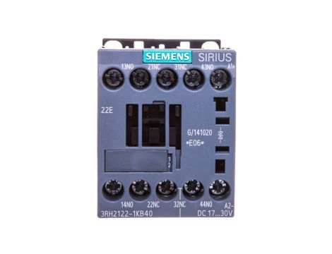 Stycznik pomocniczy 2Z 2R cewka 24V DC z diodą tłumiącą S00 przyłącze śrubowe SIRIUS 3RH2122-1KB40