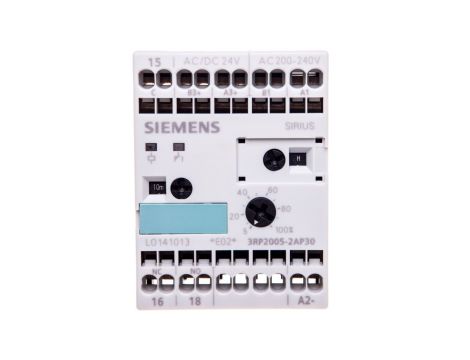 Przekaźnik czasowy wielofunkcyjny 1P 0,2A 0,05sek-10h 24V AC/DC 200-240V AC 3RP2005-2AP30