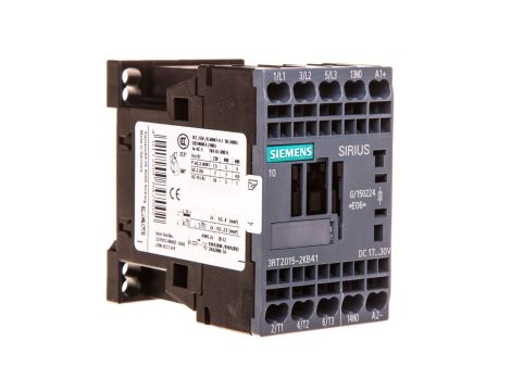 Stycznik mocy 7A 3P 24V DC 1Z 0R S00 3RT2015-2KB41