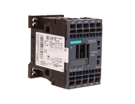 Stycznik mocy 9A 3P 24V DC 1Z 0R S00 3RT2016-2BB41