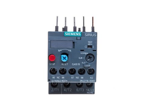 Przekaźnik termiczny 0,22-0,32A S00 3RU2116-0DB0