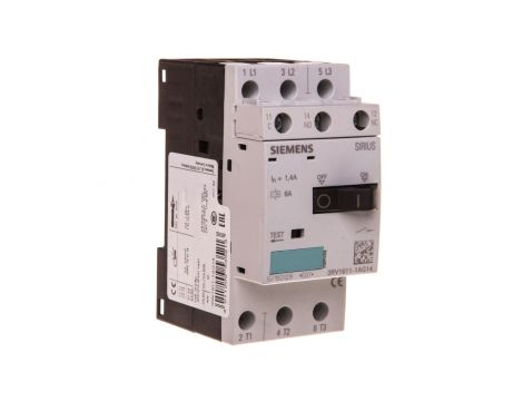 Wyłącznik do przekładników napięciowych 1P 1,4A S00 3RV1611-1AG14