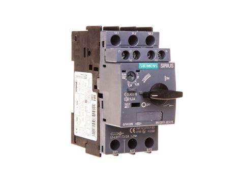 Wyłącznik silnikowy 3P 0,28-0,4A 1Z 1R S00 3RV2011-0EA15