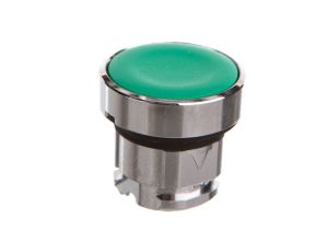 Główka przycisku kryta ziel. O22 push-push bez ozn. ZB4BH03