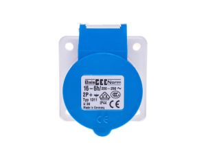 Gniazdo tablicowe 16A 3P 230V 6h IP44 proste 1311