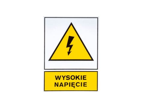 Tabliczka /znak ostrzegawczy/ TZO 148X210P WN E04TZ-01012140300 /10szt/