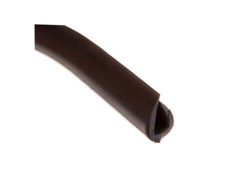 Osłona krawędzi z PCV czarna OKU 12/6 E01PK-01060102300 /25m/