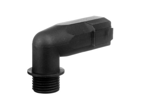 Dławnica poliamidowa kątowa do rur osłonowych PG9 IP54 czarna FKD 9 BK E03DK-07050101111 /10szt./