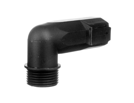 Dławnica poliamidowa kątowa do rur osłonowych PG11 IP54 czarna FKD 11 BK E03DK-07050101211