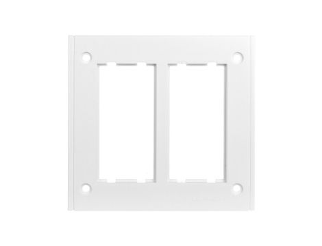 Simon Connect Ramka CIMA PRO podwójna 4xK45 do SBM250 czysta biel SBM202/9
