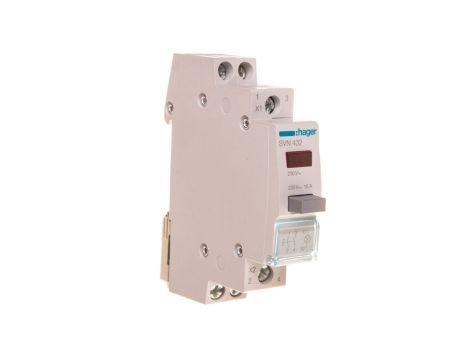 Przełącznik przyciskowy z lampką czerwoną 16A 2Z 0R SVN432