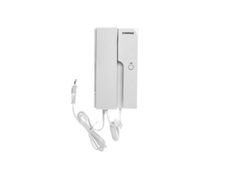 Unifon sluchawkowy do systemu wideodomofonowego 1 przycisk 230 V biały DP-3HP