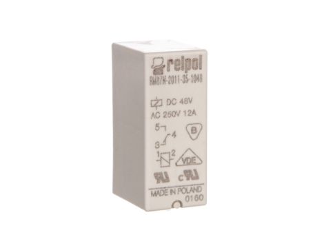 Przekaźnik miniaturowy 1P 12A 48V DC PCB RM87N-2011-35-1048 600182 /20szt./