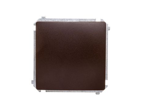 Simon Basic Łącznik jednobiegunowy bez ramki czekoladowy BMW1.01/47