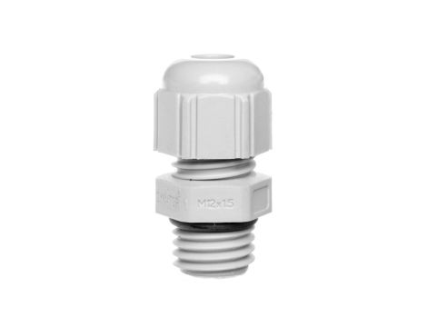Dławnica kablowa bezhalogenowa M12 IP68 SKINTOP ST-HF-M 12x1,5 jasnoszara 53111407 /100 szt./