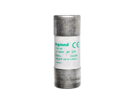 Wkładka bezpiecznikowa cylindryczna 22x58mm 32A aM 500V HPC 015032