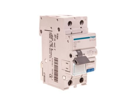 Wyłącznik różnicowo-nadprądowy RCBO 2P C10A 0,3A Typ A-HI AFH960