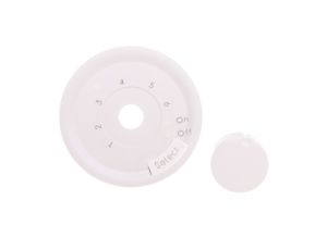 CELIANE Plakietka termostatu do ogrzewania podłogowego biała 068249