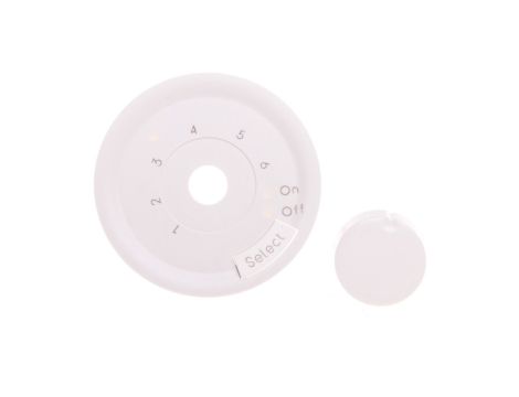 CELIANE Plakietka termostatu do ogrzewania podłogowego biała 068249