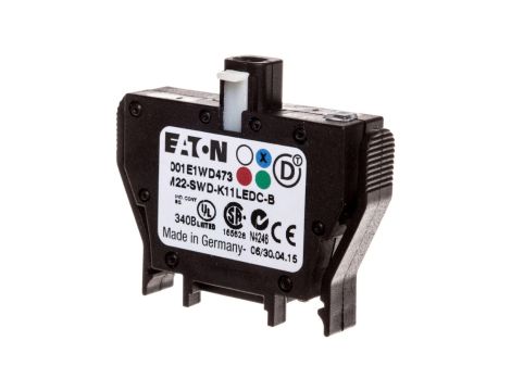 Styk pomocniczy 1P z diodą LED niebieską montaż czołowy SmartWire-DT 116004