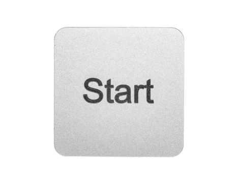 Etykieta samoprzylepna do kaset 22x22mm srebrna inskrypcja /Start/ SIRIUS ACT 3SU1900-0AF81-0DT0