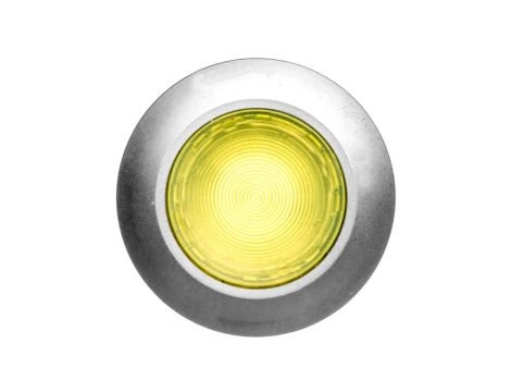 Napęd przycisku 30mm żółty z podświetleniem bez samopowrotu metalowy matowy IP69k Sirius ACT 3SU1061-0JA30-0AA0