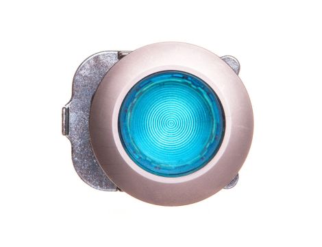 Napęd przycisku 30mm niebieski z podświetleniem bez samopowrotu metalowy matowy IP69k Sirius ACT 3SU1061-0JA50-0AA0