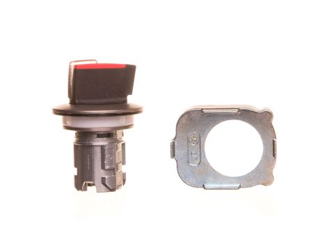 Napęd przełącznika 2 położeniowy O-I 30mm czerwony podświetlany bez samopowrotu metal mat IP69k Sirius ACT 3SU1062-2DF20-0AA0