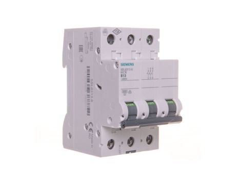 Wyłącznik nadprądowy 3P B 13A 6kA AC 5SL6313-6
