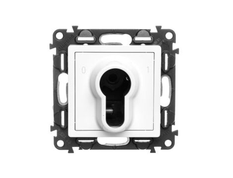 VALENA LIFE Łącznik na kluczyk 2-pozycyjny biały 752125