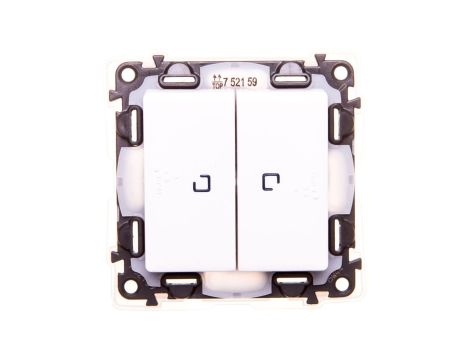 VALENA LIFE Łącznik schodowy z podświetleniem biały 752159