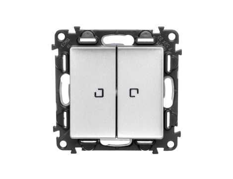 VALENA LIFE Łącznik podwójny aluminium 752322