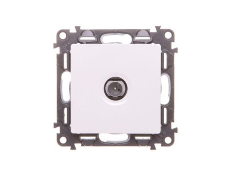 VALENA LIFE Gniazdo antenowe TV końcowe biały 753160