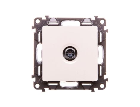 VALENA LIFE Gniazdo antenowe TV końcowe kremowy 753251