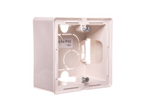 VALENA LIFE Puszka natynkowa pojedyncza kremowa 754201