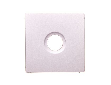 VALENA LIFE Plakietka gniazda antenowego aluminium 754762