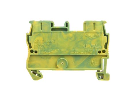 Zacisk sprężynowy uziemienie ochronne 2 PT NSYTRR22PE